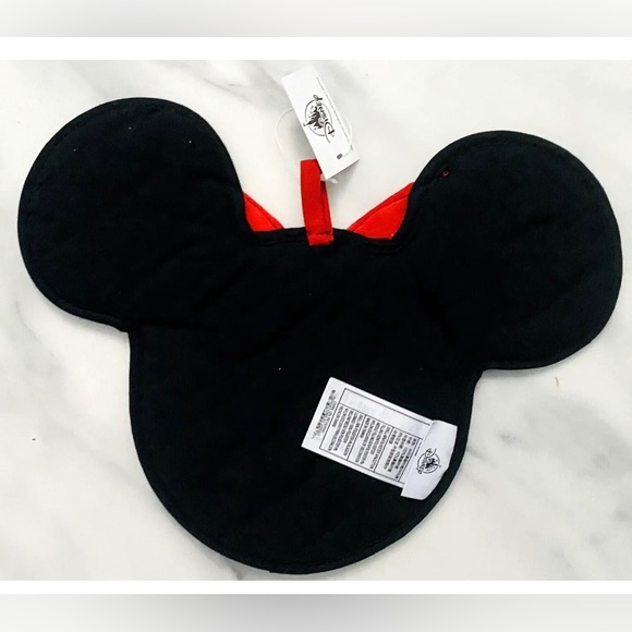 NWT Set of 2 Minnie Mouse Potholders Oven Mitts Kitchen Pot Holder Disney Parks - Picture 5 of 5
